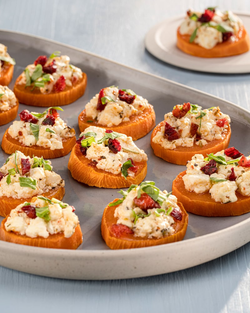 Dieses Bild zeigt die fertigen Crostini.