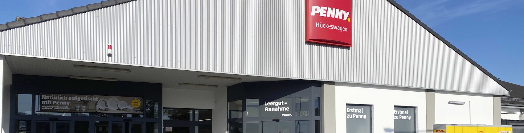 sie sehen den Eingang vom Penny Markt in Hückeswagen – Wiehagen Wiehagener Str. 21