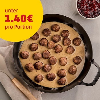 Köttbullar in Sahnesoße