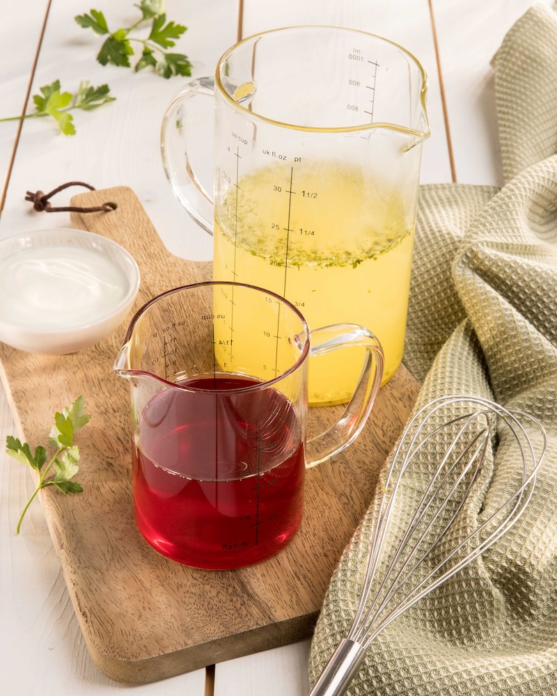 Dieses Bild zeigt Rotkohl-Saft.