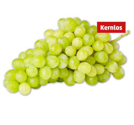 Helle, kernlose Tafeltrauben