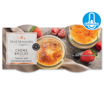 BEST MOMENTS Crème brûlée*