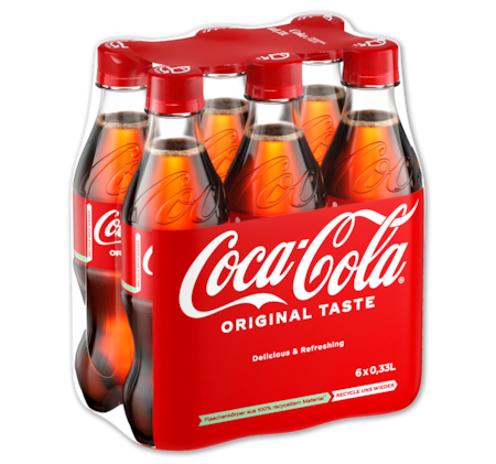 COCA-COLA, FANTA oder MEZZO MIX