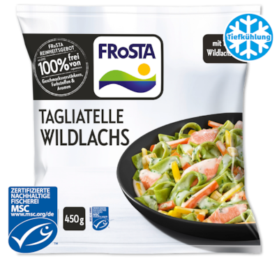FROSTA Fertiggericht Tagliatelle Wildlachs 2.49²