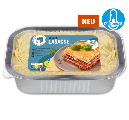 FOOD FOR FUTURE Vegane Lasagne*