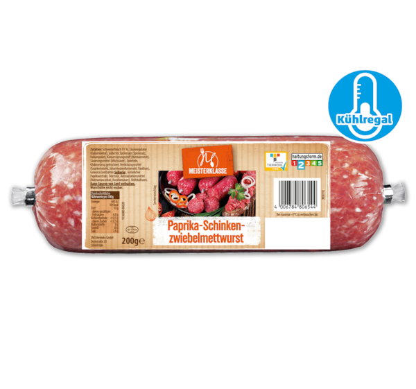 MEISTERKLASSE Zwiebelmett 1.89