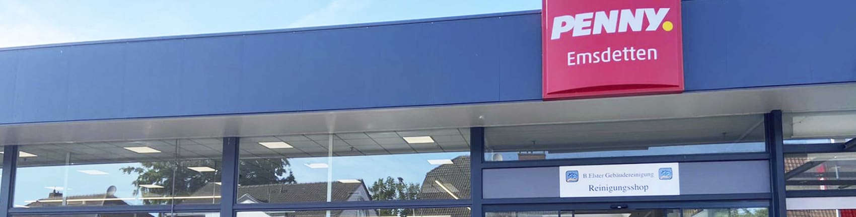 Sie sehen den Eingang vom Penny Markt in Emsdetten, Amtmann-Schipper-Str. 109
