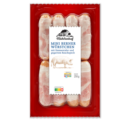 MÜHLENHOF Mini Berner Würstchen
