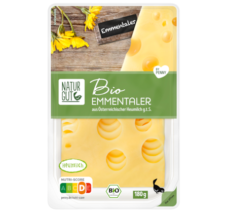 NATURGUT Bio Emmentaler Käsescheiben
