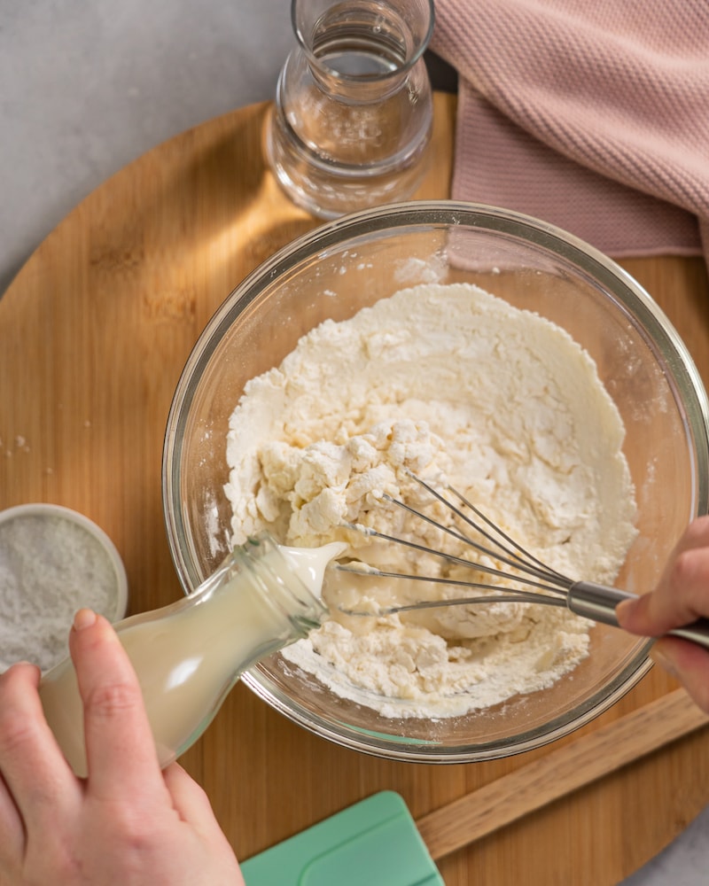 Pancakes mit Schokosauce