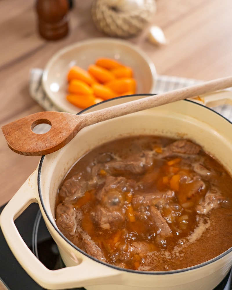 Schwedisches Rindergulasch mit Möhren
