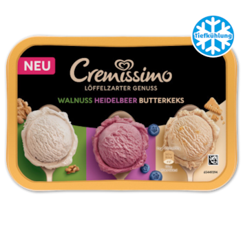 LANGNESE Cremissimo Walnuss, Heidelbeere, Butterkeks