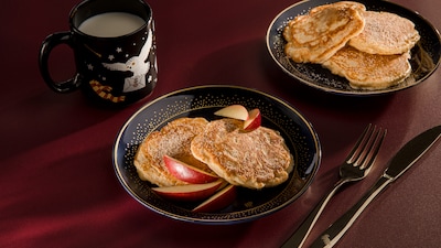 Apfel-Pancakes