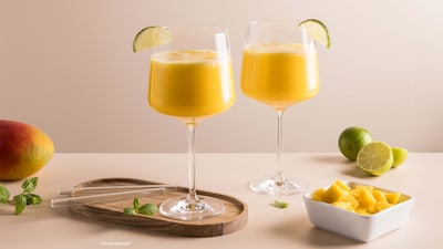 Mango-Limetten Mocktail 