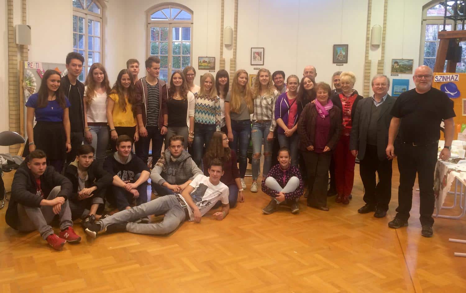 Gruppenbild von Vereinsmitgliedern 