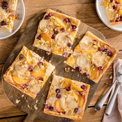 Dieses Bild zeigt unsere süße Pizza.