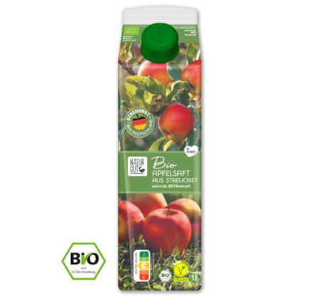 NATURGUT Bio Apfelsaft aus Streuobst
