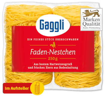 GAGGLI Frischei-Nudeln