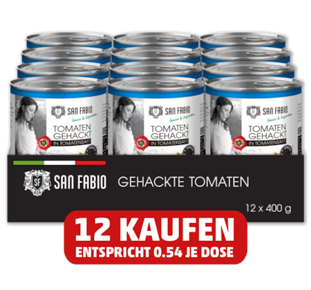 SAN FABIO Gehackte Tomaten