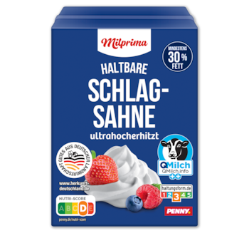 MILPRIMA Haltbare Schlagsahne