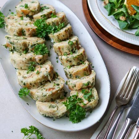 Dieses Bild zeigt die fertigen Knödel.