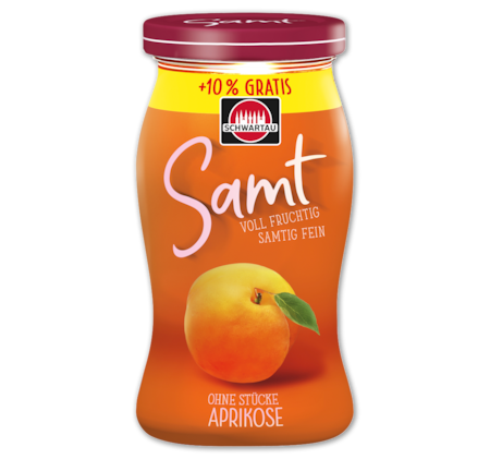 SCHWARTAU Samt Fruchtaufstrich 1.99