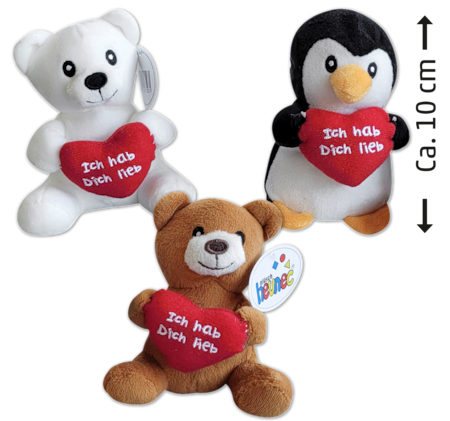 HEUNEC Plüschartikel für den Valentinstag 4.99
