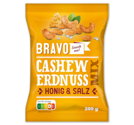 BRAVO Cashew-Erdnuss-Mix
