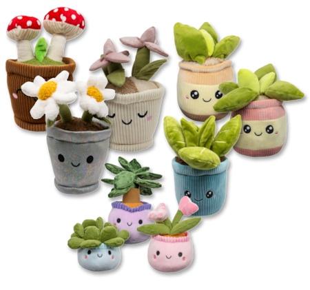 PLANTIES Plüschfigur im Pflanzendesign*