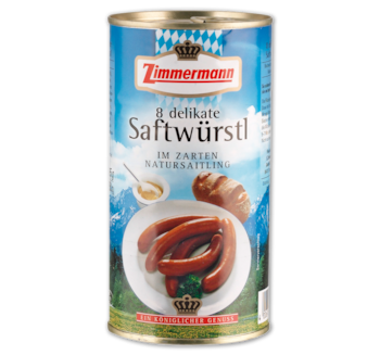 ZIMMERMANN Delikate Saftwürstl 3.99