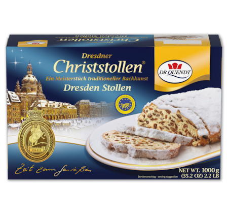 DR. QUENDT Echter Dresdner Christstollen