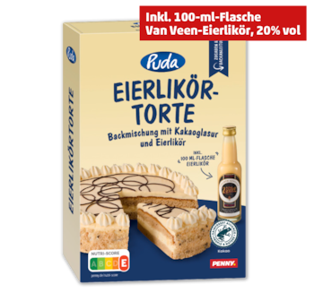 PUDA Backmischung Eierlikörtorte*