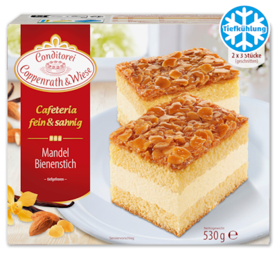 COPPENRATH & WIESE Cafeteria fein & sahnig Mandel Bienenstich 3.49
