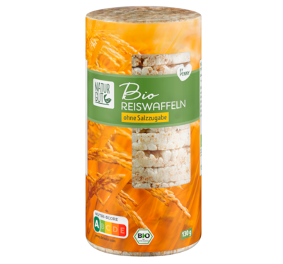 NATURGUT Bio Reiswaffeln, ohne Salz