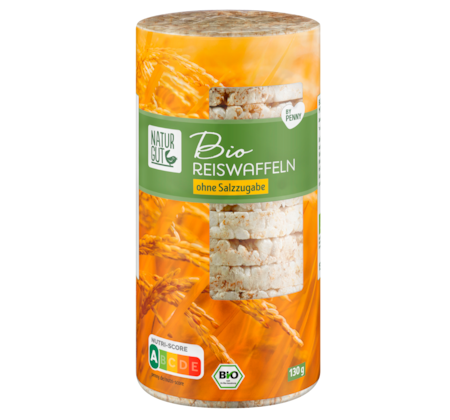 NATURGUT Bio Reiswaffeln, ohne Salz