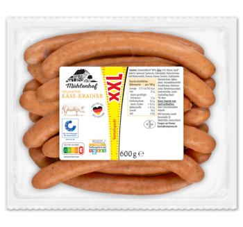 MÜHLENHOF Delikatess Käse-Krainer XXL*