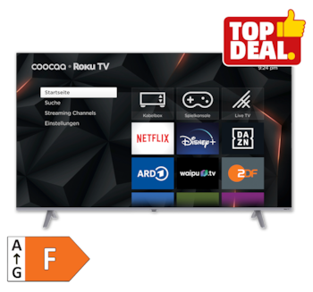 COOCAO ROKU TV 109-cm-43”-LED-Smart-TV 199.00