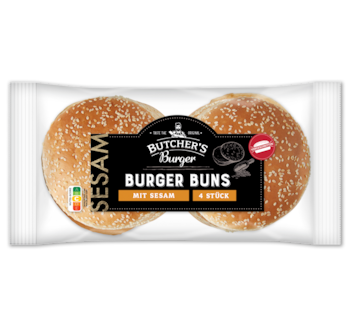 BUTCHER’S Burger Buns XXL Sesam