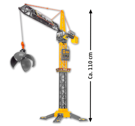 DICKIE Elektrischer Spielzeugkran MIGHTY CRANE*