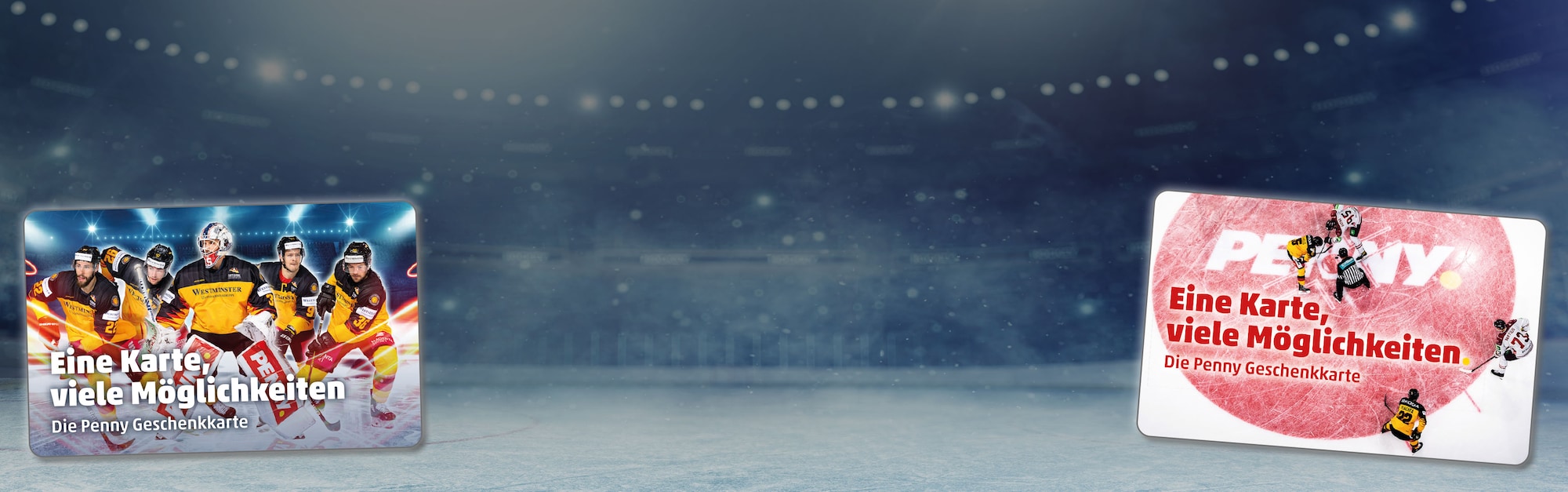 Eishockey Geschenkkarte für alle.