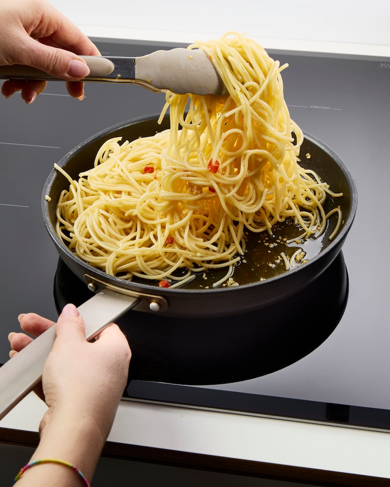 Dieses Bild die Spaghetti hinzugegeben werden.