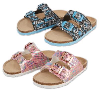 TRUE STYLE Tieffußbettpantoletten für Kinder 4.99