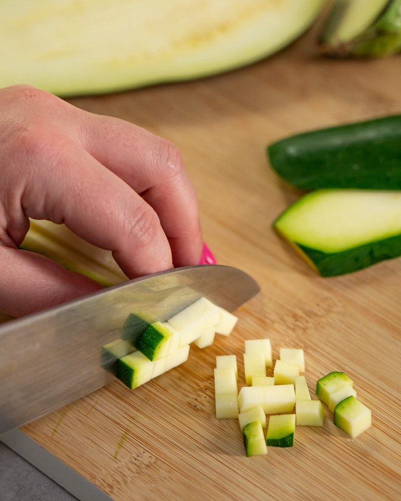 Dieses Bild zeigt, die Zucchini.