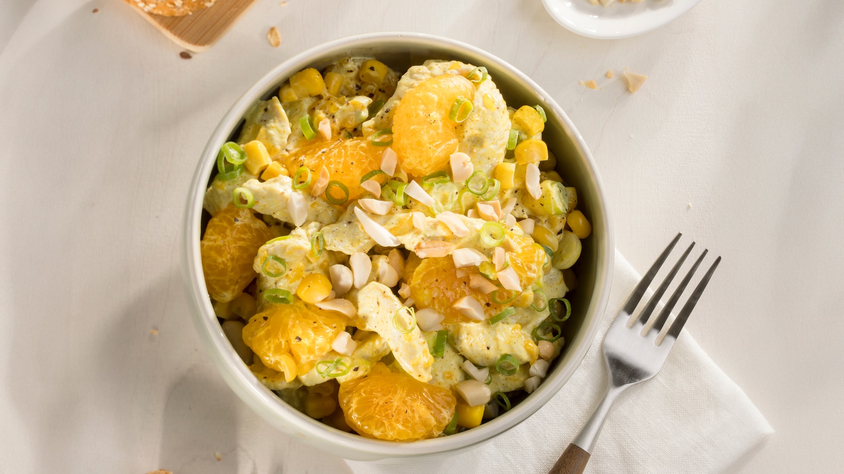 Geflügelsalat mit Mandarinen