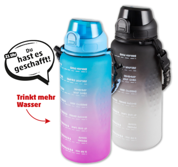 HEDURA Motivationstrinkflasche 4.99