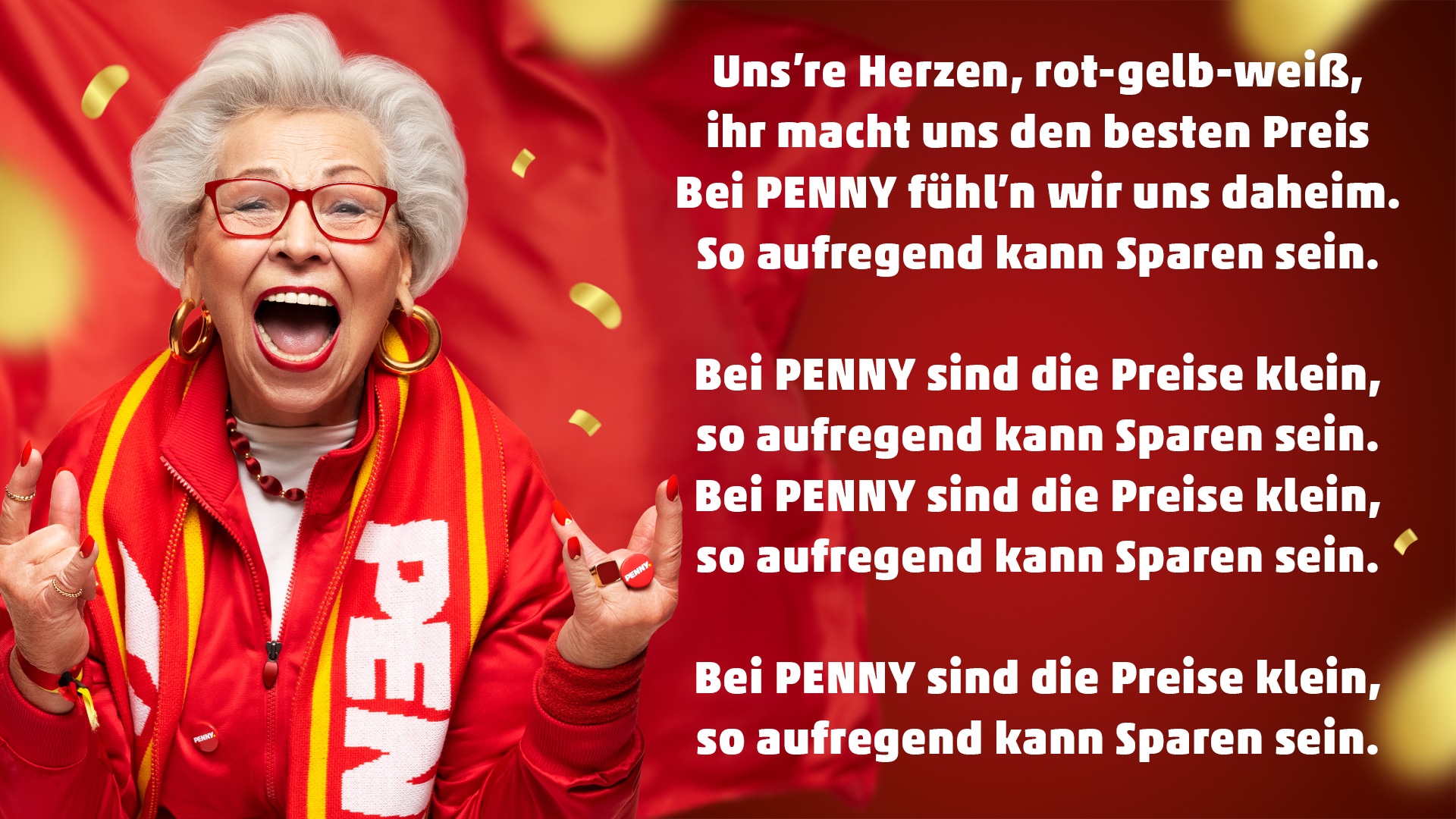 Songtext zum PENNY Fangesang