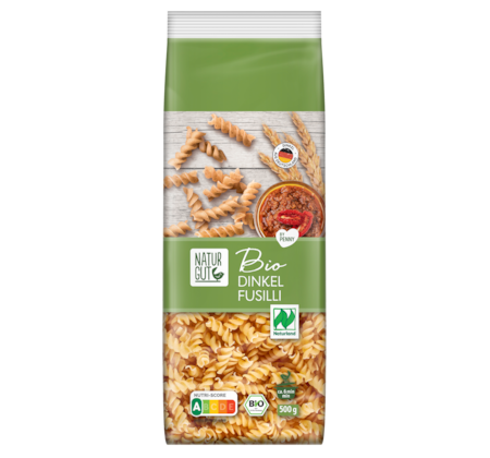 NATURGUT Bio Dinkel Fussili