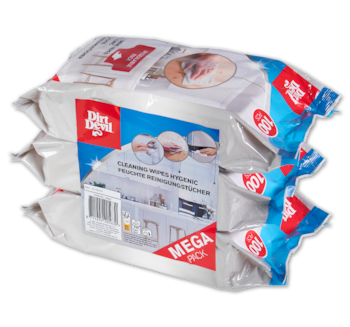 DIRT DEVIL Feuchte Reinigungstücher im Sparpack*