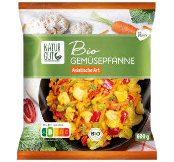 NATURGUT Bio Gemüsepfanne Asiatische Art