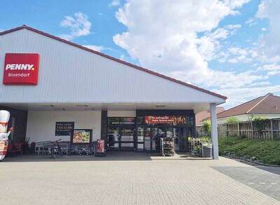 Sie sehen den Eingang vom Penny Markt in Wedemark, Scherenbosteler Str. 65